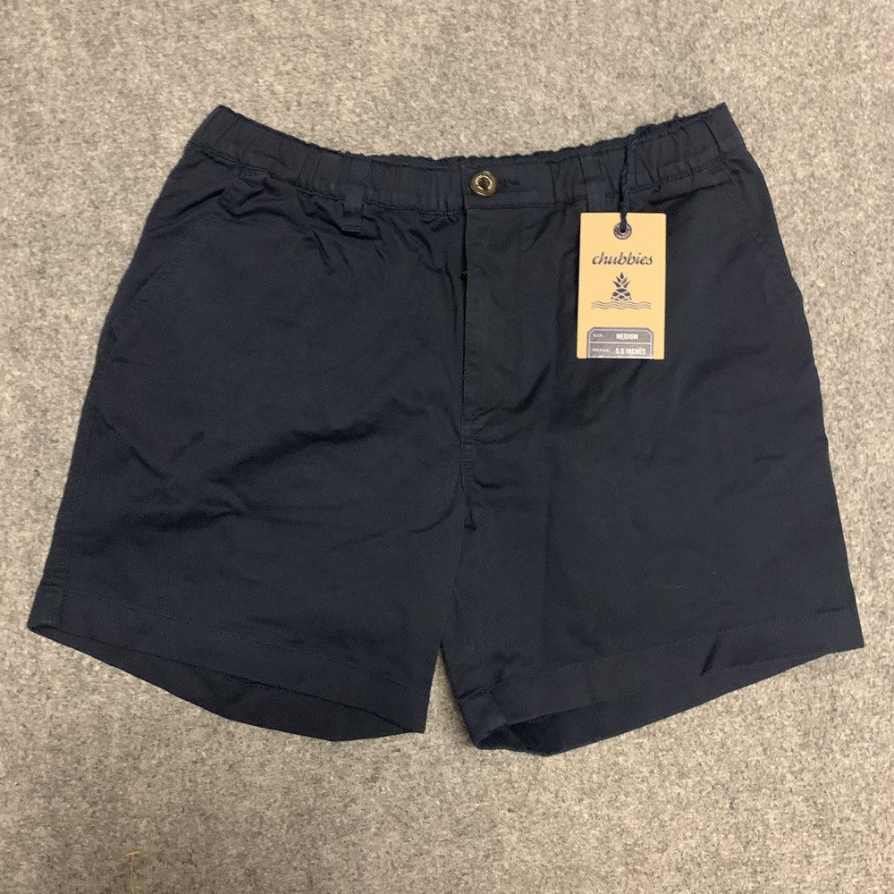 NWT Chubbies The Armadas 5.5” Flat Front Stretch Twill Short Size Medium Sz M
