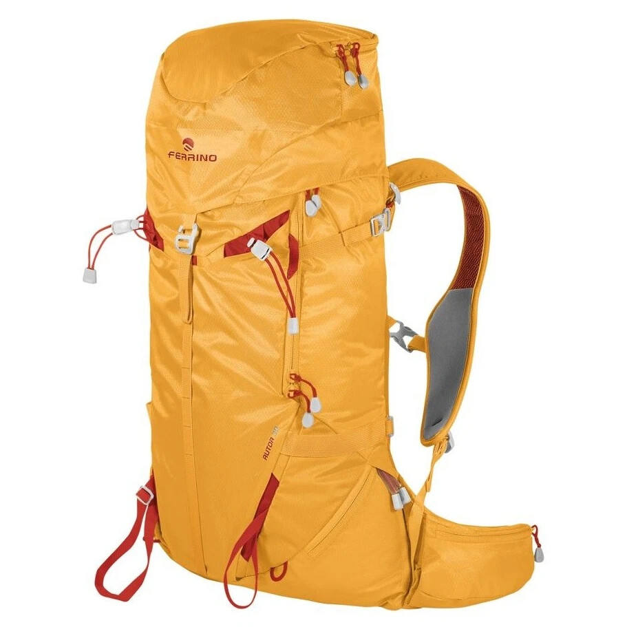 Ferrino Rutor 30 Yellow Ski Backpack for Outdoor Adventures
