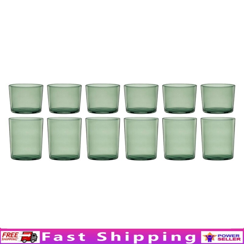12-Piece Stackable Glassware Set for Elegant Dishwasher-Safe Entertaining