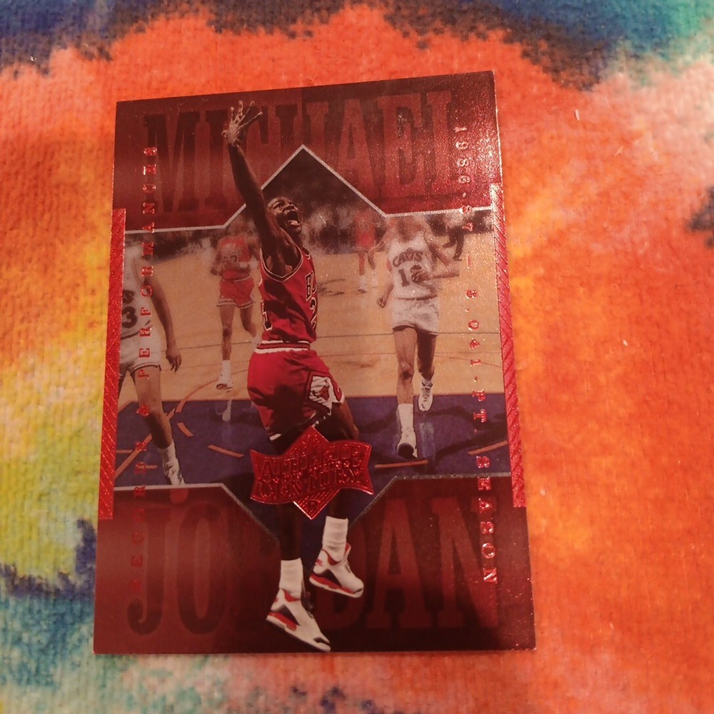 1999 Upper Deck Michael Jordan Athlete of the Century #77 Chicago Bulls Card