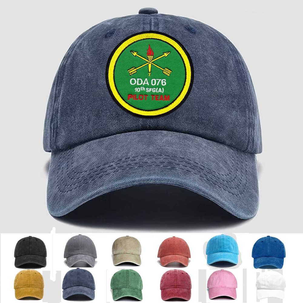 Custom Personalization Embroidered Hat SFG ODA-076, Veteran Cap, Trucker Hat