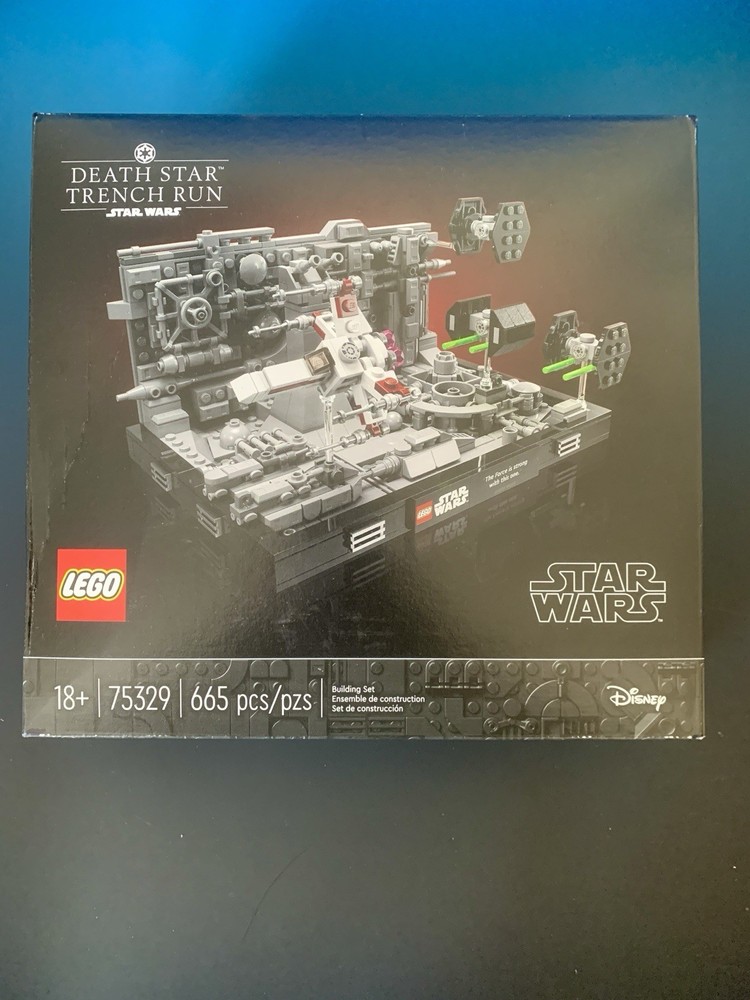 LEGO Star Wars Death Star Trench Run Diorama 75329 New Sealed Set