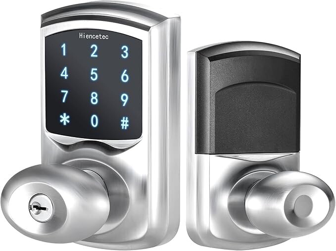 Hiencetec Smart Touchscreen Electronic Door Lock  
