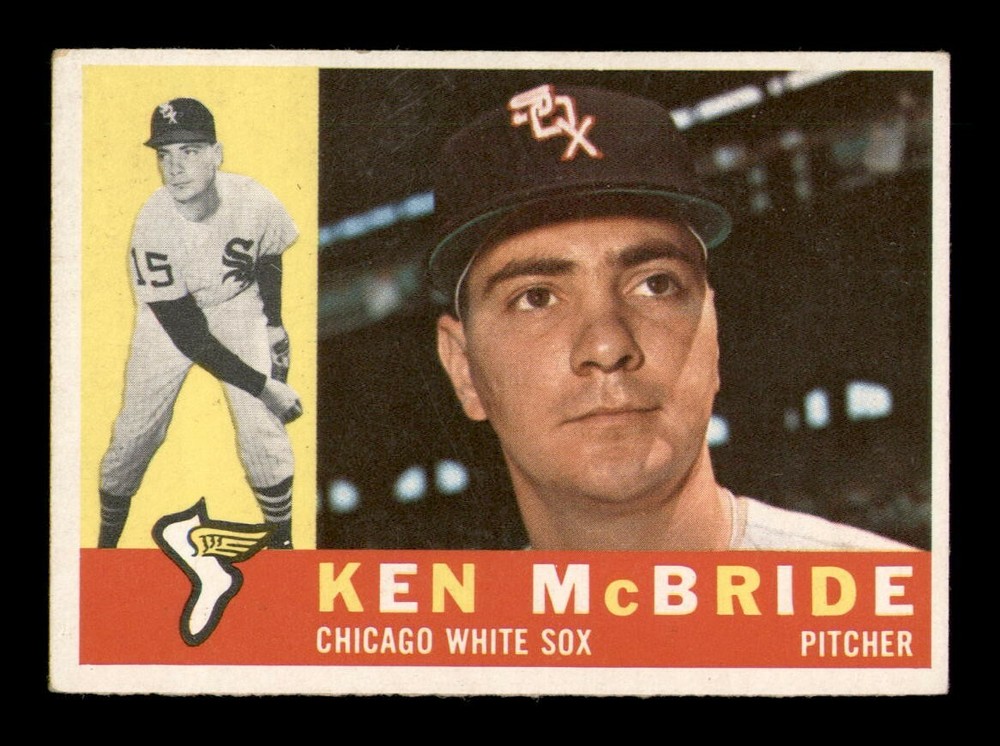 1960 Topps #276 Ken McBride EX Baseball Card OBGcards