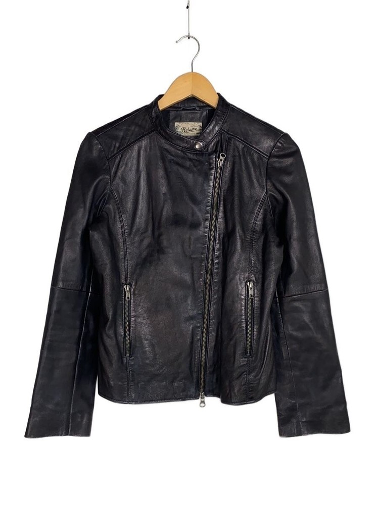 Journal Standard Relume Leather Jacket Blouson/38/Sheep Leather/Black/Plain 3612