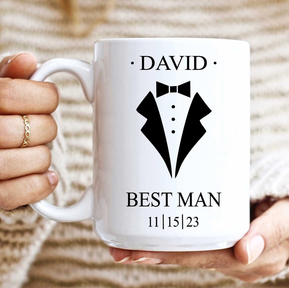 Personalized Best Man Gift Best Man Coffee Mug Best Man Gift Wedding Gift Gift F
