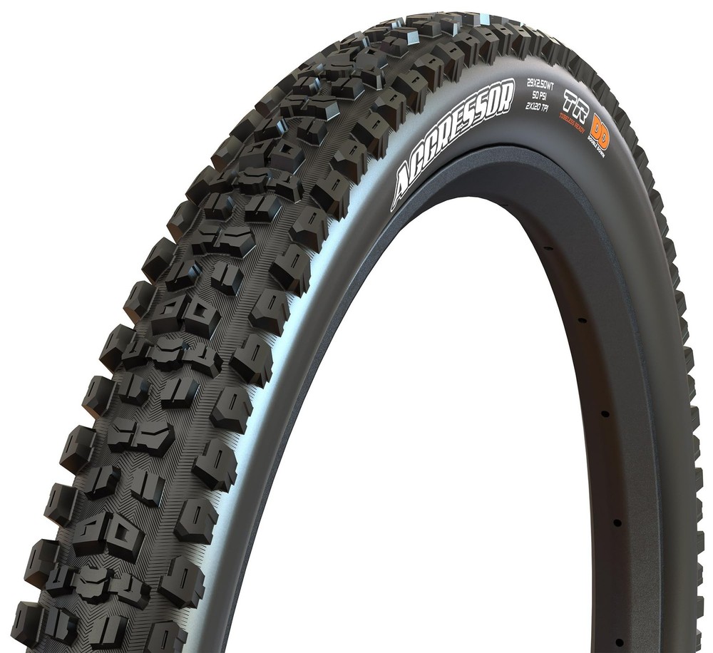 Maxxis Aggressor 29x2.50WT Tubeless MTB Tire EXO E25 Dual Compound