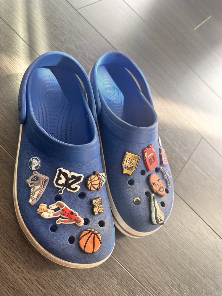 Crocs Crocband Clogs  Royal Blue Unisex Mens Size 9 Womens 11 Navy