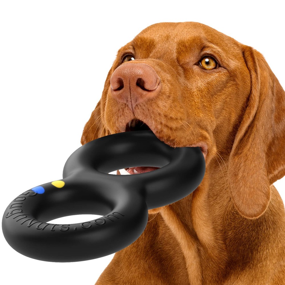 — Dog Toys for Aggressive Chewers | Virtually Indestructible Pull Toy for Lar...