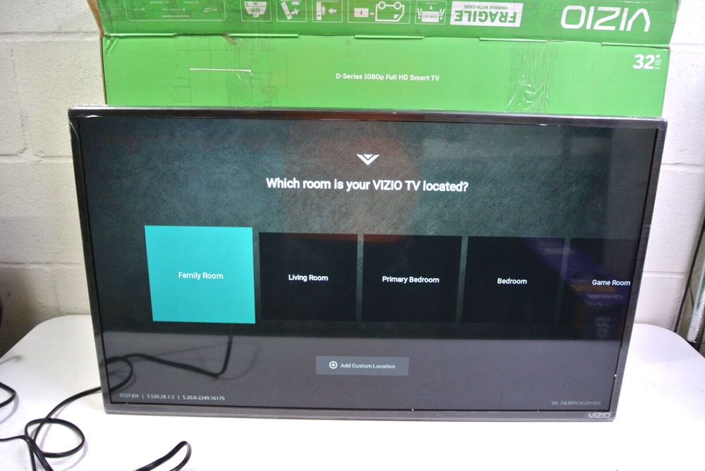 VIZIO D32f-J04 32 inch 1080p LED Smart TV  NO STAND NO REMOTE