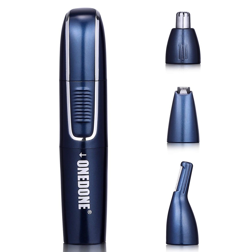 3 in 1 USB Rechargeable Nose Hair Trimmer for Men - Father's Day Gift, Dual Edge Design