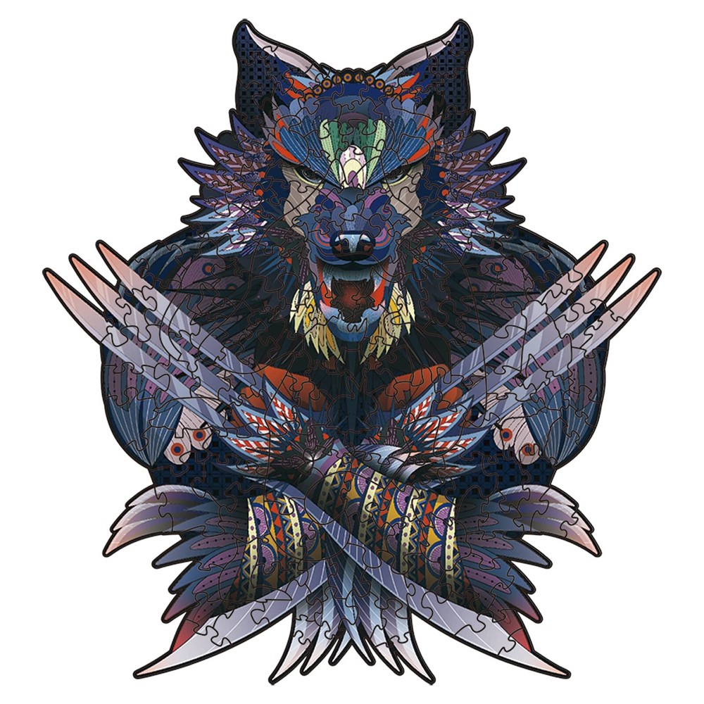 Wooden Puzzles for AdultsWooden Animals Shaped PuzzlesUnique Shaped Jigsaw Pu...