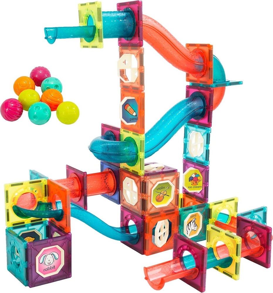 Interactive Marble Run and Building Blocks Set to Engage and Inspire Young Minds