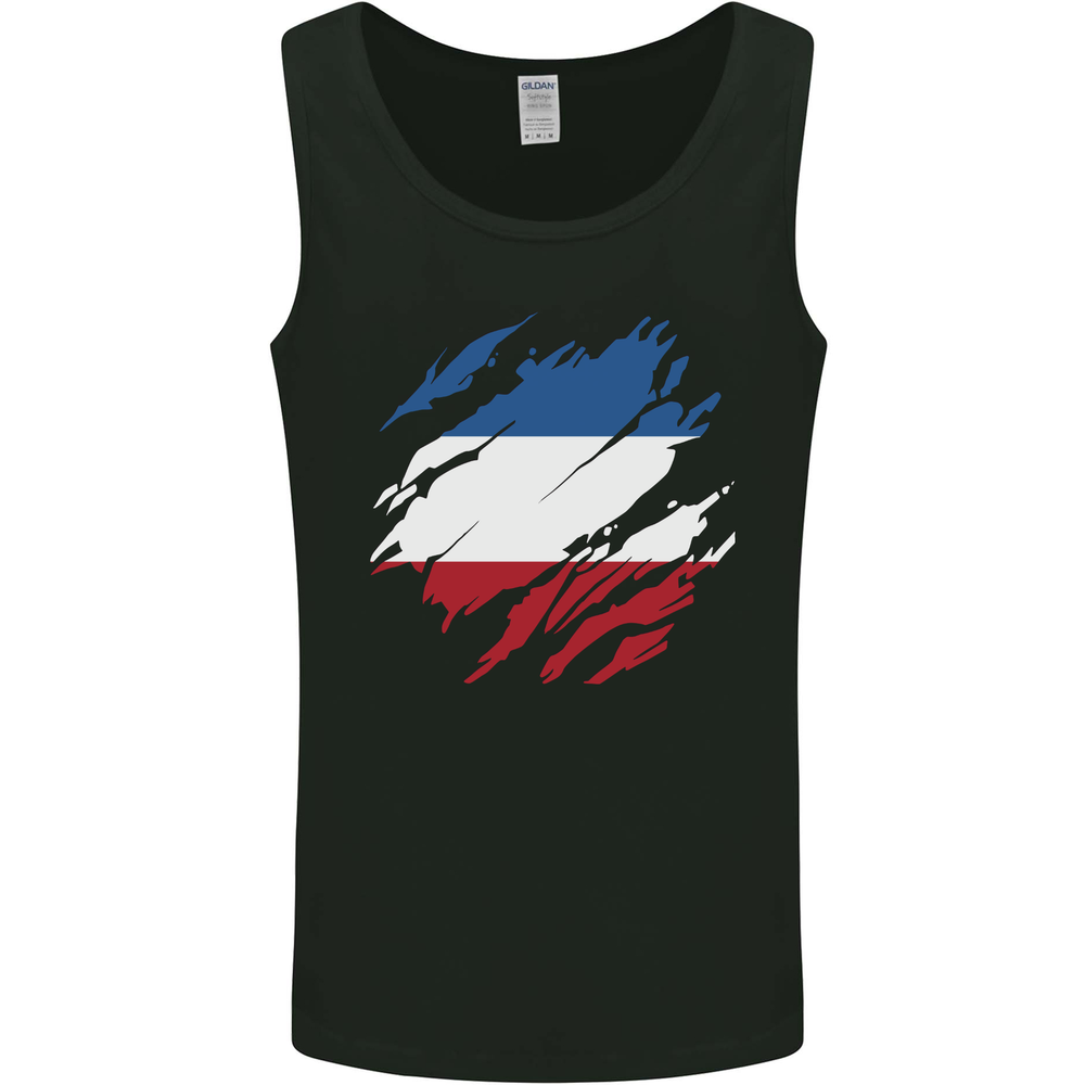 Torn Flag Los Altos Mens Vest Tank Top