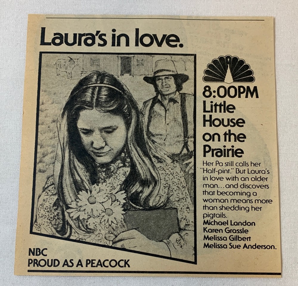 1979 NBC Little House on the Prairie promo Laura falls in love