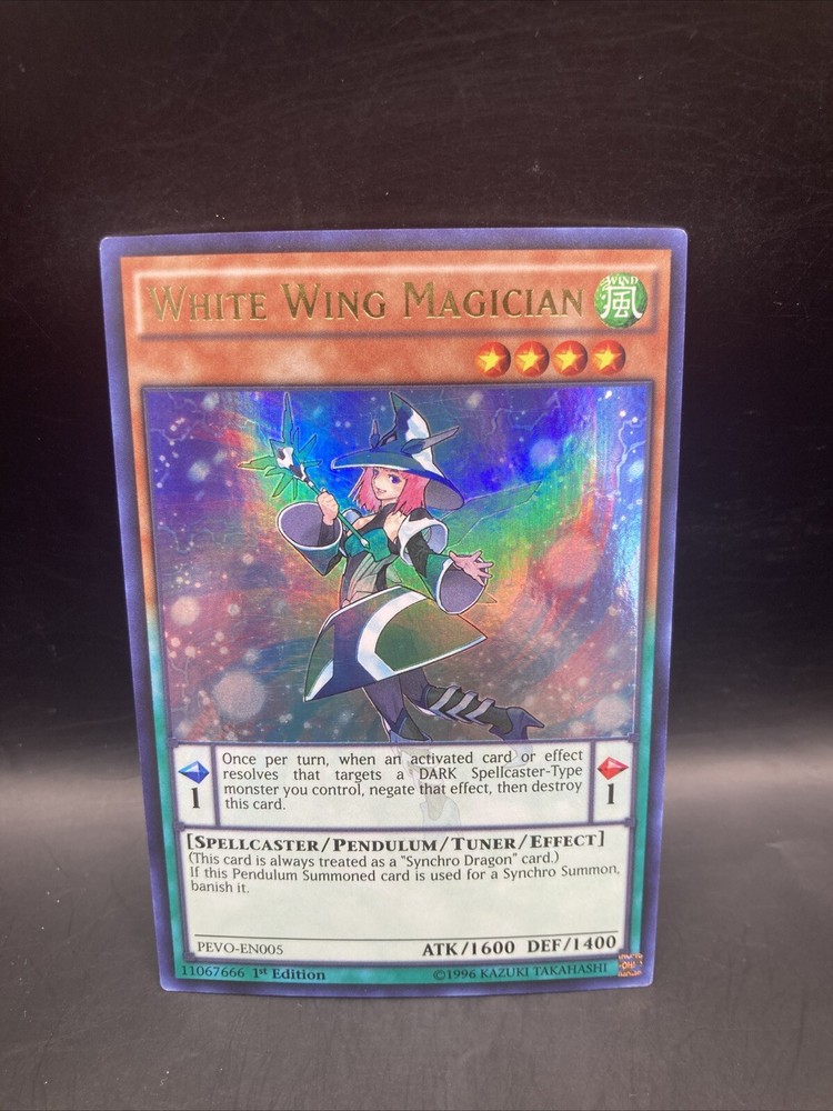 White Wing Magician PEVO-EN005 1st Ed Pendulum Evolution Ultra Rare