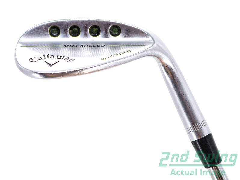 Callaway MD3 Milled Chrome W-Grind Wedge Lob LW 60° Steel Wedge Flex Right 35.25