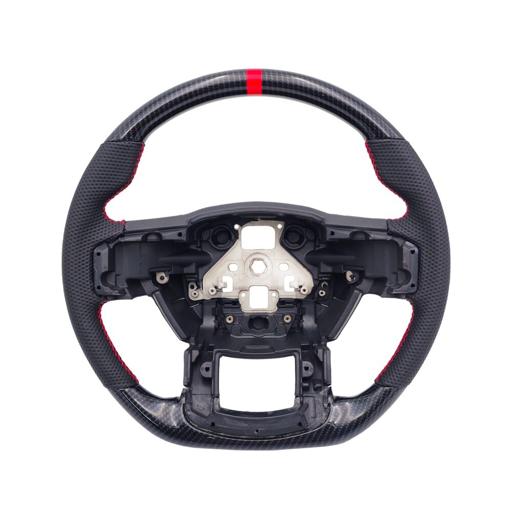 REVESOL  Hydro-Dip Carbon Fiber Steering Wheel V2 for 2015-2020 Ford F150&Raptor