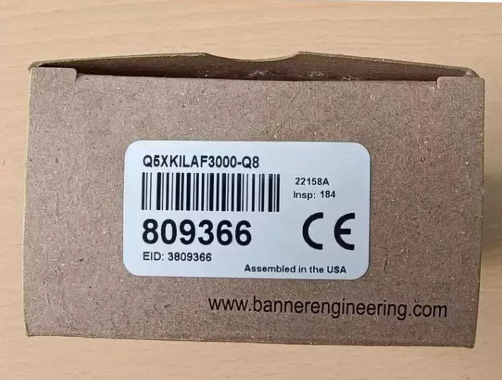 NEW BANNER Q5XKILAF3000-Q8 Laser sensor Quality assurance fast shipping