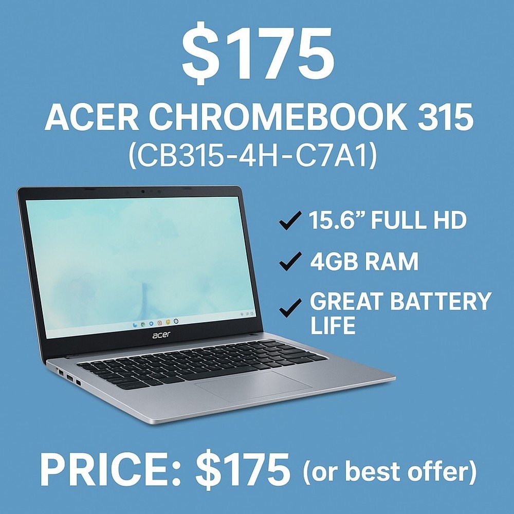 Acer Cromebook Plus 515 15.6