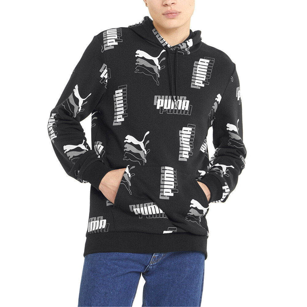 Мужская толстовка с капюшоном Puma Power с принтом размер XS повседневная верхняя одежда 84738601