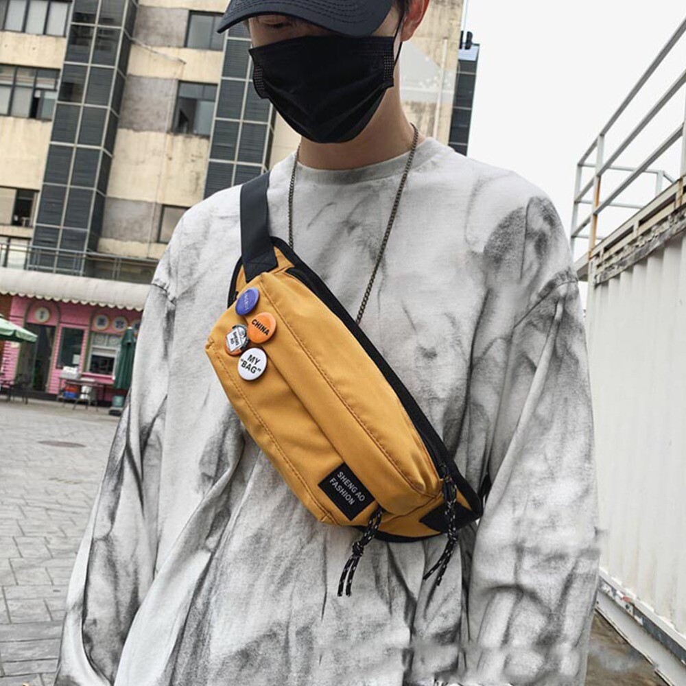 Versatile Travel Sling Duffle Bag for Men - Chest & Shoulder Carry