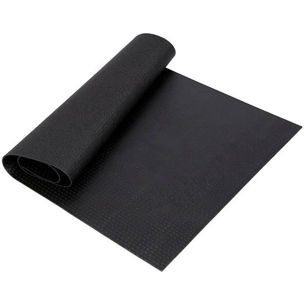 47'' x 23'' Exercise Equipment Mat Gym Bike Floor Mat PVC Protector Treadmill