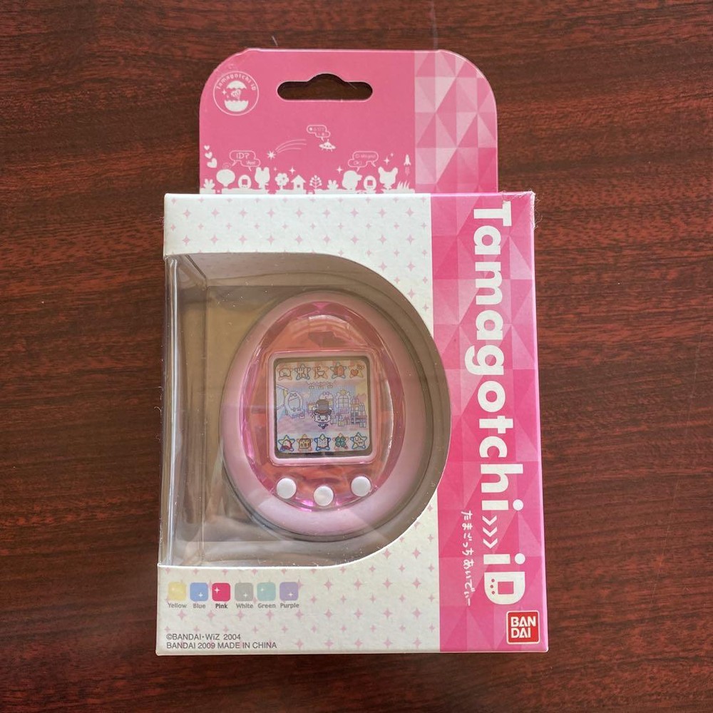 tamagotchi Limited Time 10,000 Yen Complete Tamagotchi Id Pink Japan-image