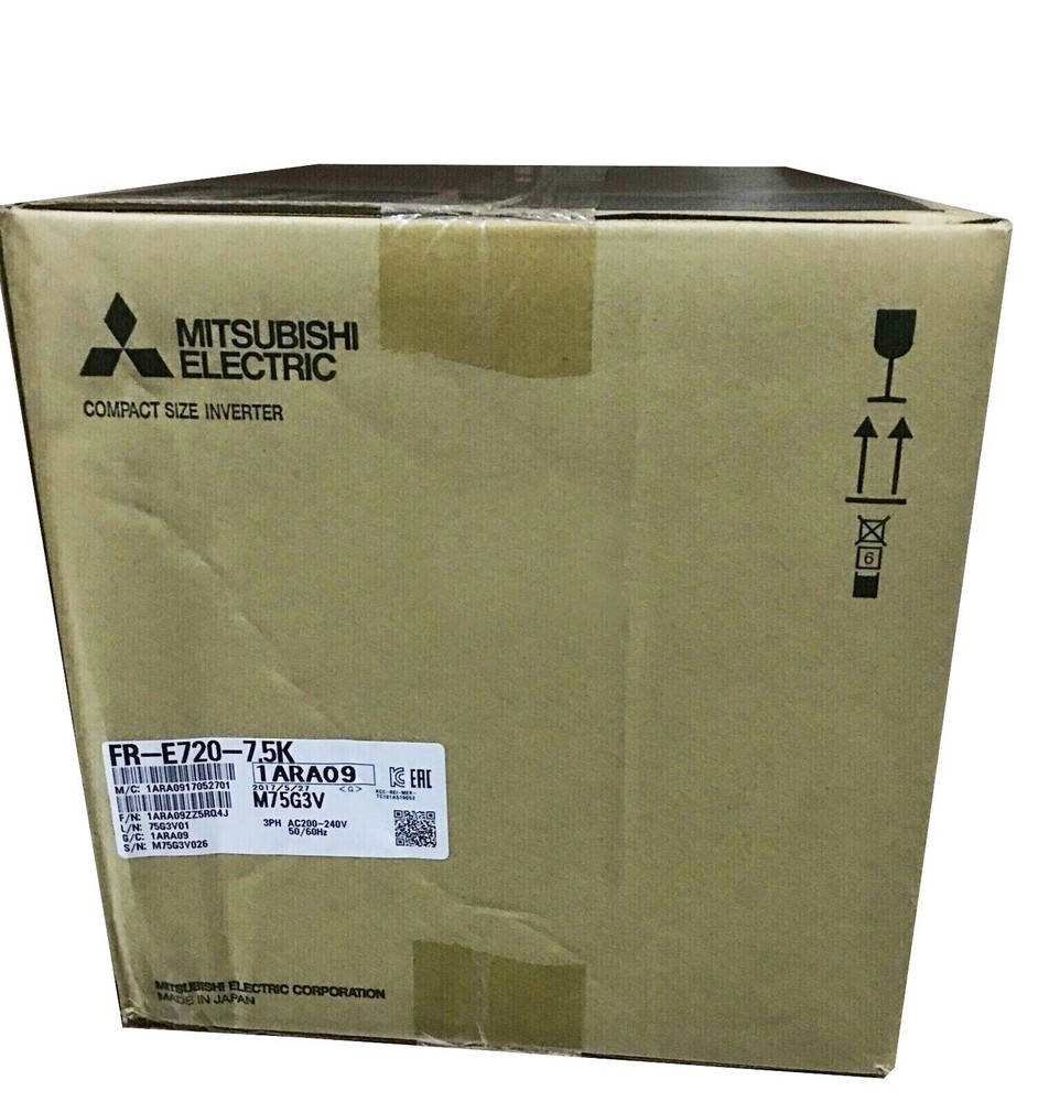 FR-E720-7.5K New Sealed Mitsubishi Compact Size Inverter FR-E720-7.5K IPCS