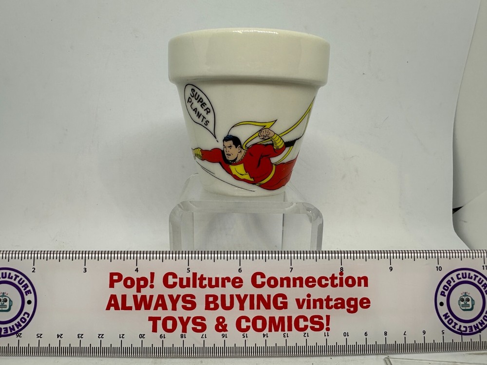 Vintage 1976 DC Comics Super Plants Shazam Pot