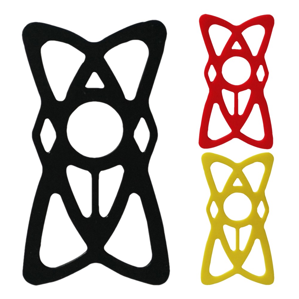 Motorcycle Phone Mount Tether, Premium Grade Silicone /Security/Fall Preven