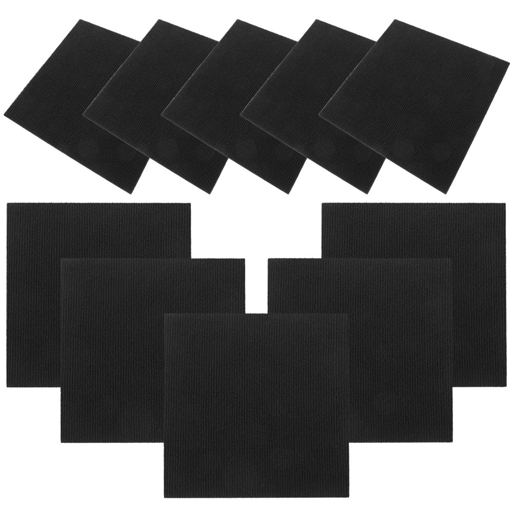 10 Pcs Non-Slip Floor Stickers for Office Carpet Tiles & Flooring