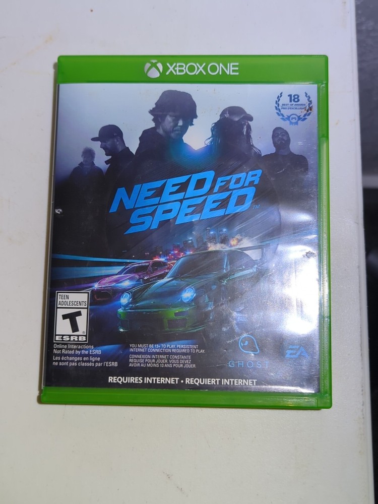 Need for Speed (Microsoft Xbox One, 2015)  CIB, Complete, VG