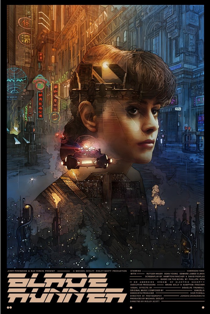 BLADE RUNNER 1982 poster print 18x24