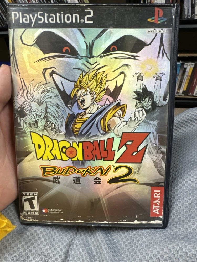 Dragon Ball Z Budokai 2 PS2 2003 Tested Complete in Box