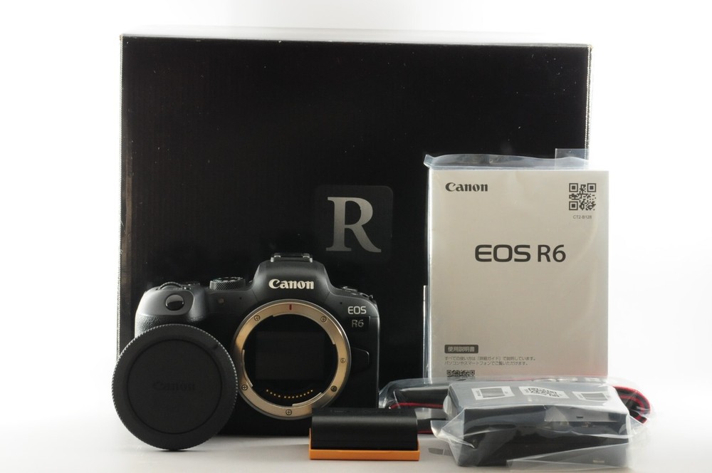 SC 15K Top Mint Canon EOS R6 20MP Full Frame Mirrorless Digital Camera Box #3349