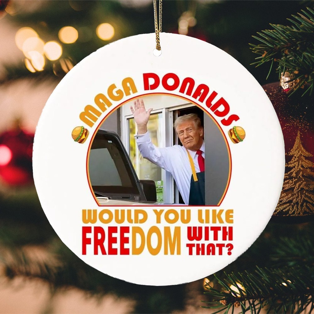 Maga Donald Ornament, Pennsylvania Trump Ornament, Trump Vance 2024 Ornament