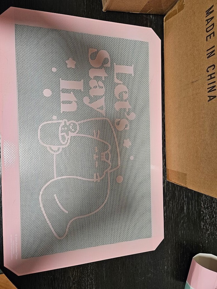 Pusheen Silicone Baking Mat Subscription Box Winter 2024