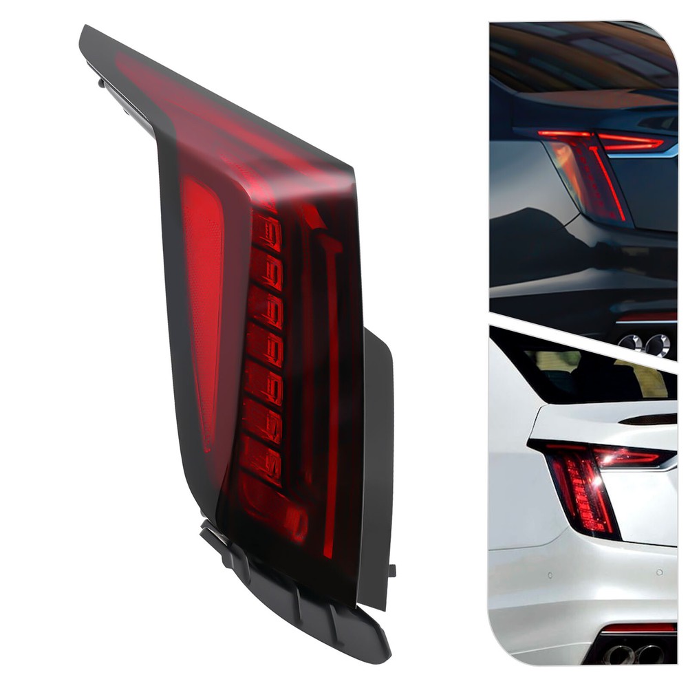 Left Side For 2019-2022 Cadillac CT6 Rear Outer LED Taillight Brake Signal Lamp