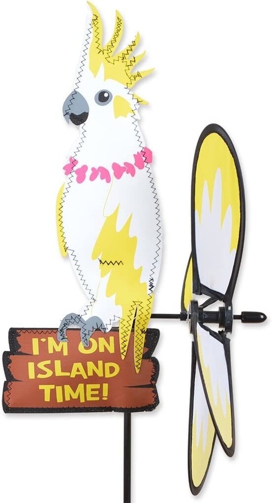 COCKATOO Petite Garden Wind Spinner by Premier Kites