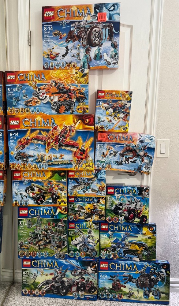 Lego Legends of Chima Brand New Sealed with Original Box's Lot