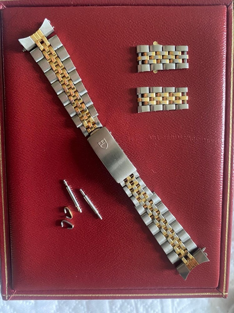 Tudor Ladies Steel and Gold Bracelet 13mm with Extra Links