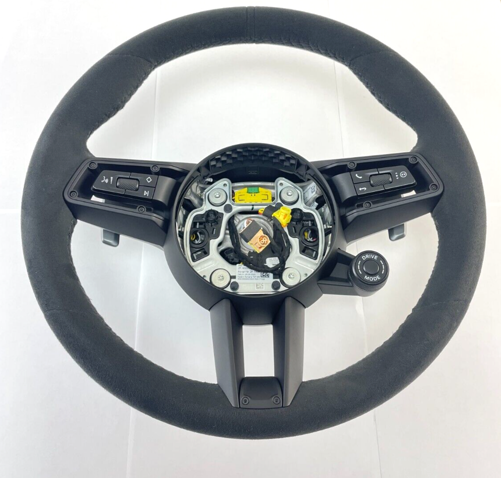 Genuine Porsche 911 992 GT3 Alcantara Leather Steering Wheel Airbag Steering Wheel 992419091 MH