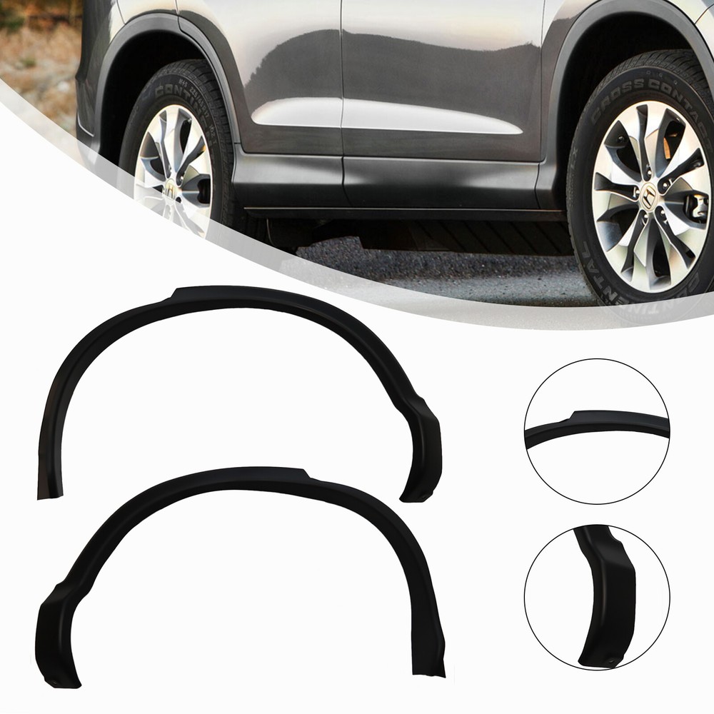 Pair Rear Left&Right Side Fender Wheel Flare Trims For Honda CRV CR-V 2012-2016