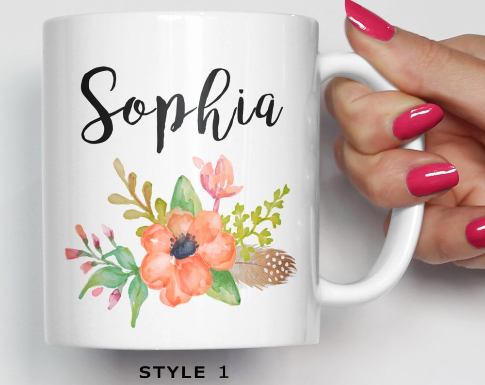 Custom Name Mug Name Mug Personalized Mug With Name Gift For Her Personalized