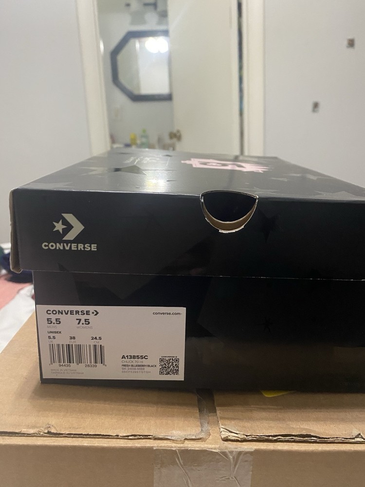 Vintage Coralline Converse 15 Limited Edition Sneakers