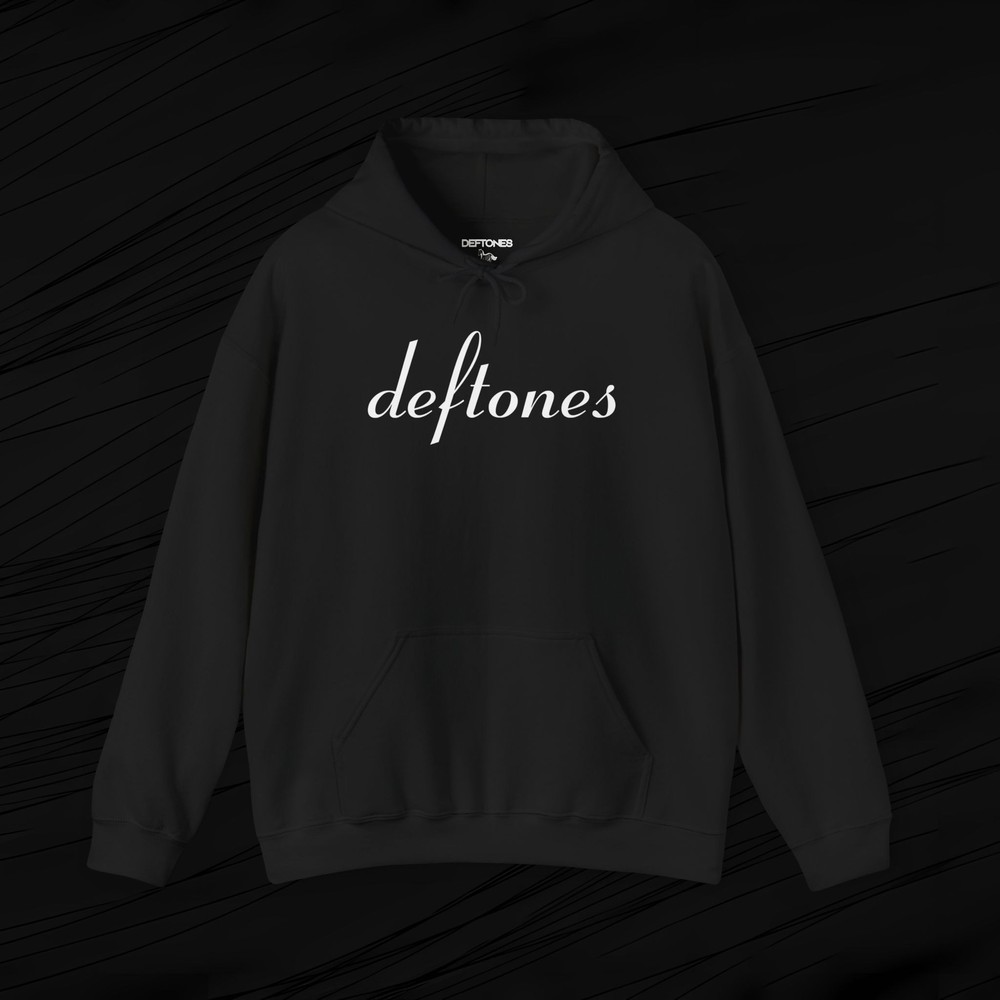 Deftones Classic Logo Hoodie Band Music Merch Metal Fan Gift