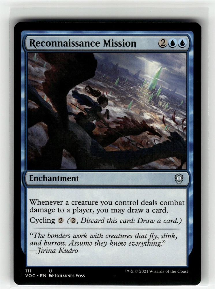 RECONNAISSANCE MISSION Crimson Vow Commander #111 VOC(NM+)(MTG)