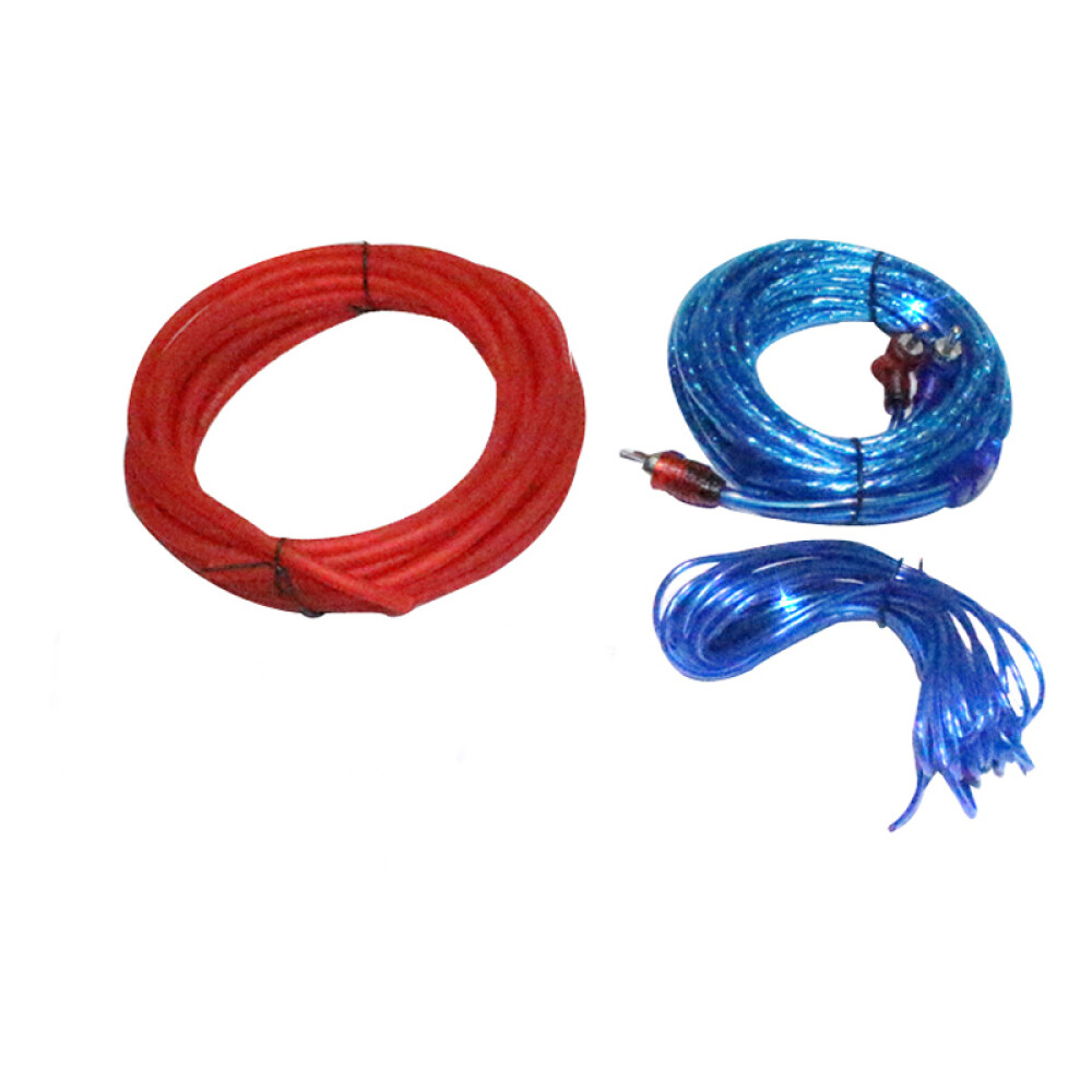 8 GA Car Audio Amp Wiring Kit Subwoofer Amplifier Installation Fuse