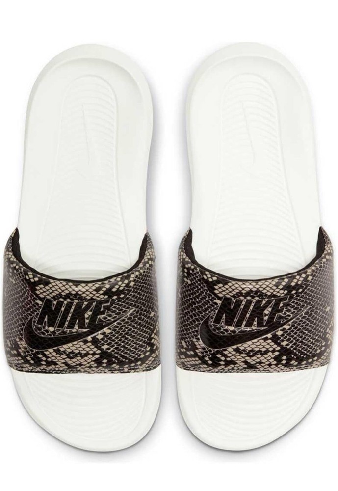Nike Victori One Womens Slides Snake Skin Print Size 7